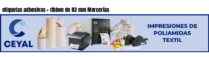 etiquetas adhesivas ribbon de 83 mm Mercerías