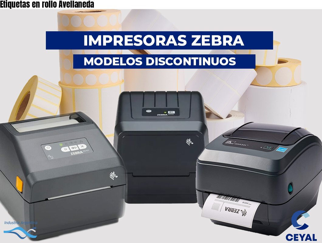 Etiquetas en rollo Avellaneda