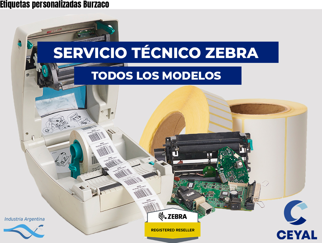 Etiquetas personalizadas Burzaco