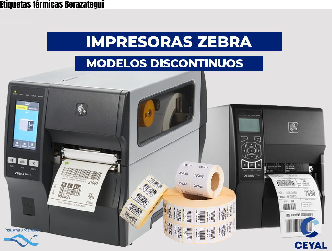 Etiquetas térmicas Berazategui