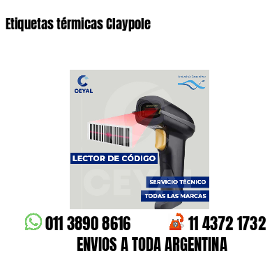 Etiquetas térmicas Claypole