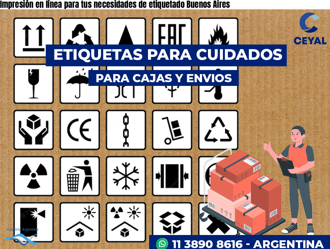 Impresión en línea para tus necesidades de etiquetado Buenos Aires