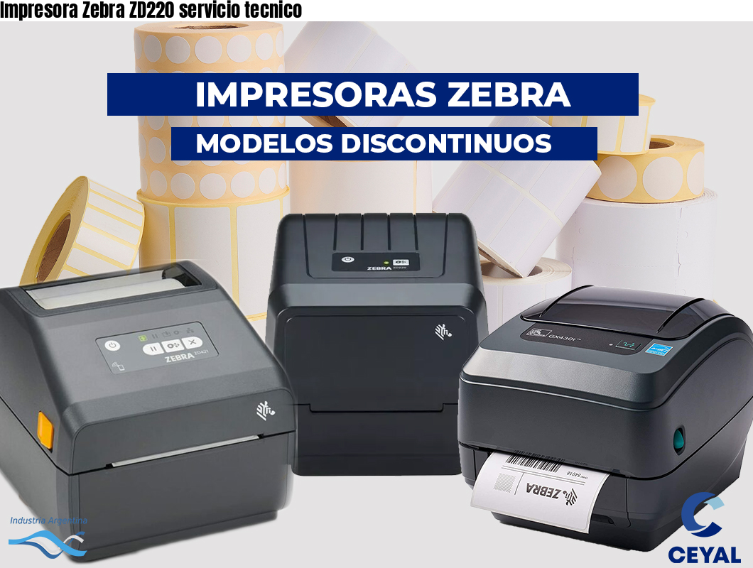 Impresora Zebra ZD220 servicio tecnico