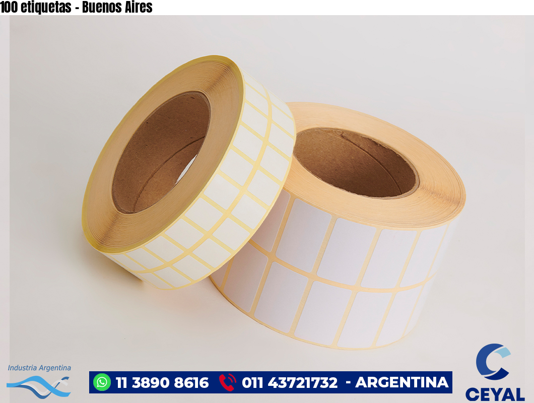 100 etiquetas - Buenos Aires