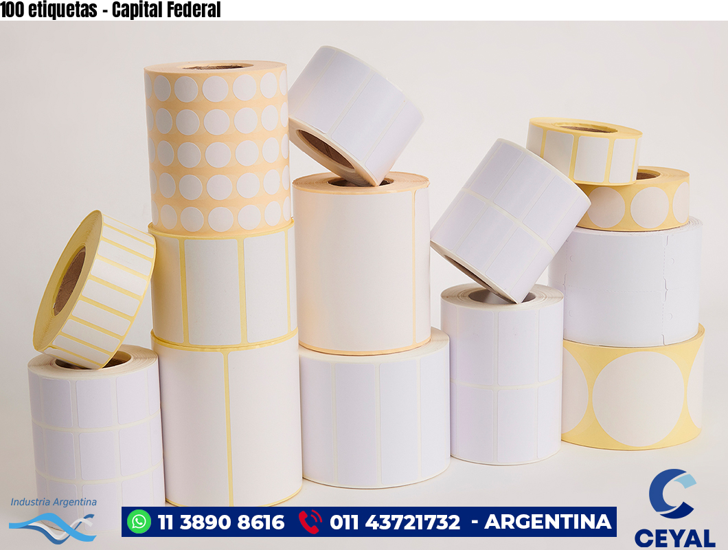 100 etiquetas – Capital Federal