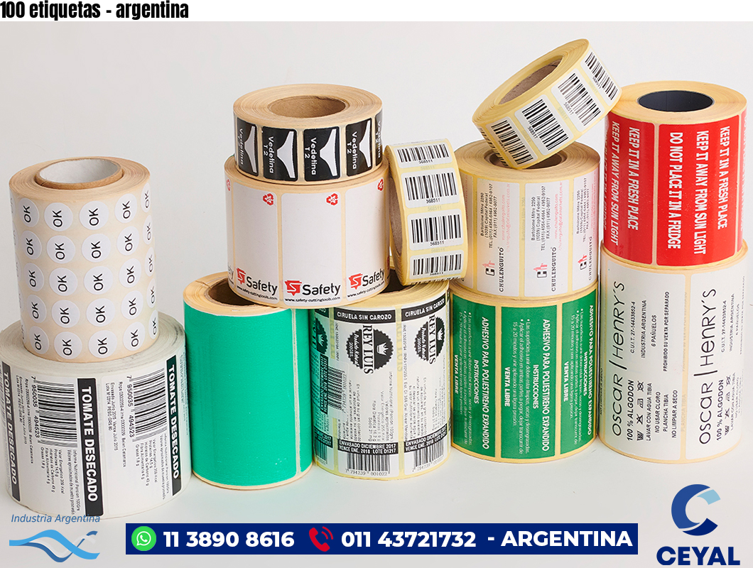 100 etiquetas – argentina
