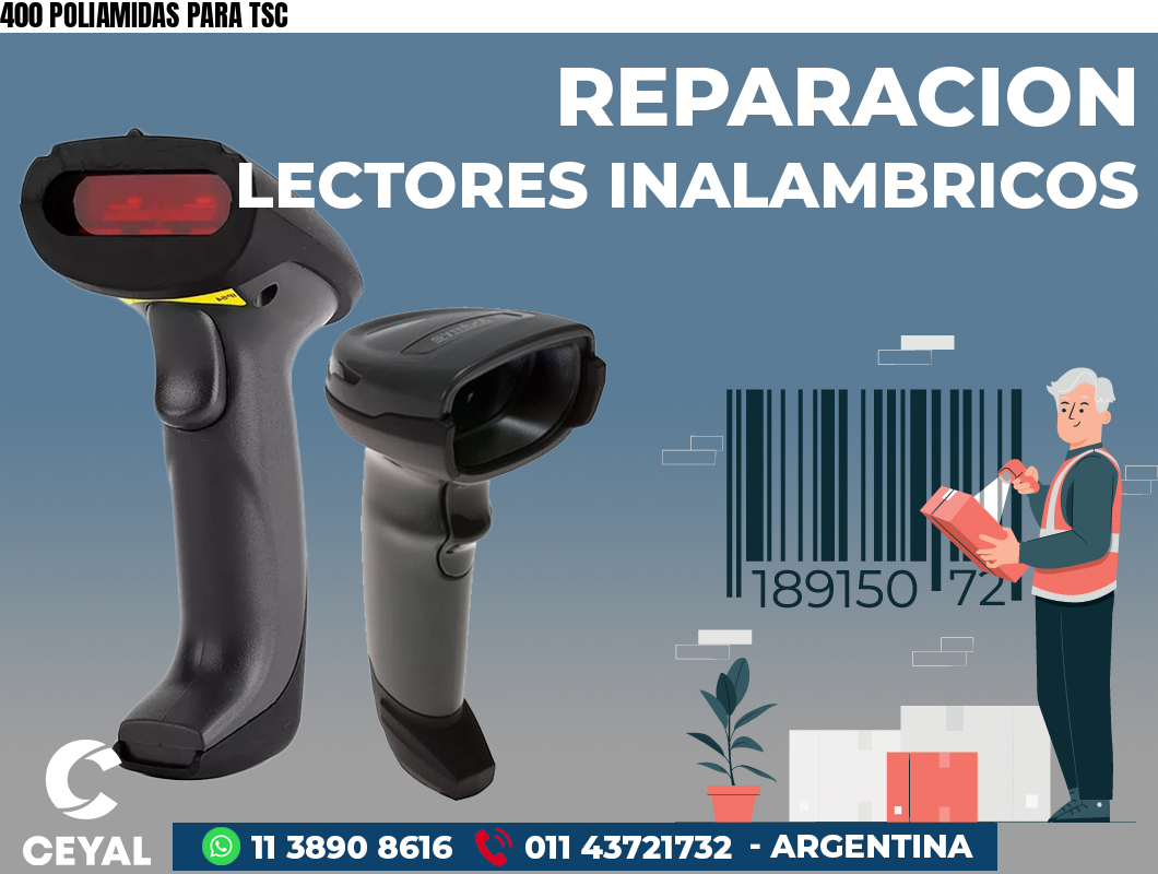 400 POLIAMIDAS PARA TSC