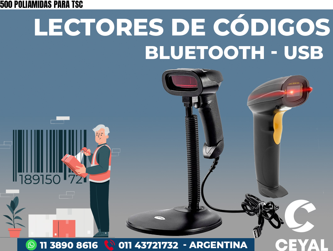 500 POLIAMIDAS PARA TSC