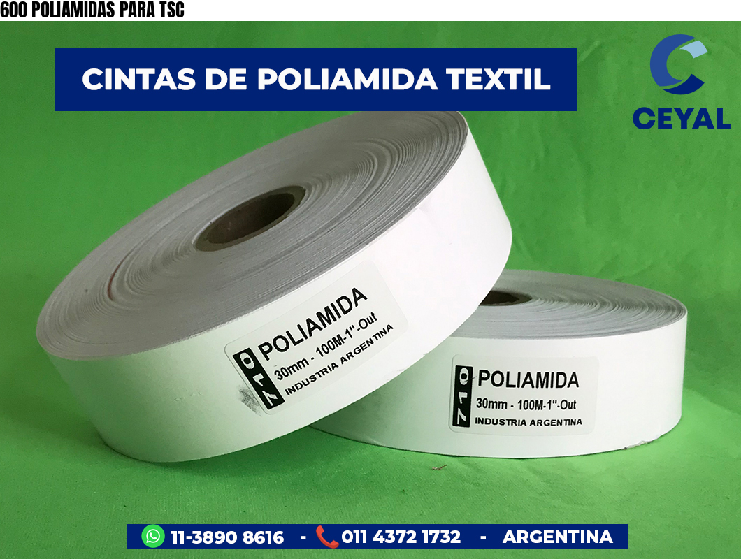 600 POLIAMIDAS PARA TSC