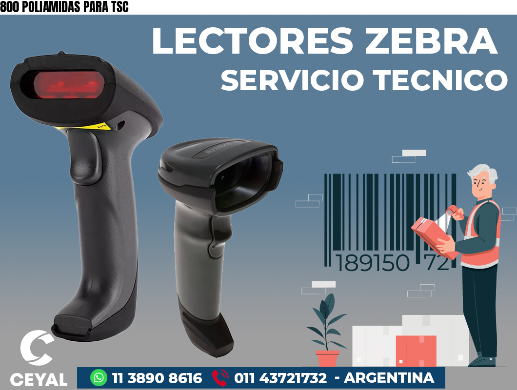 800 POLIAMIDAS PARA TSC