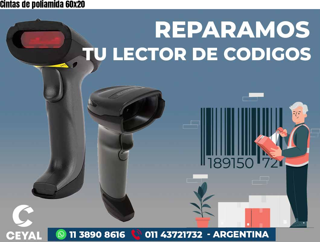 Cintas de poliamida 60x20