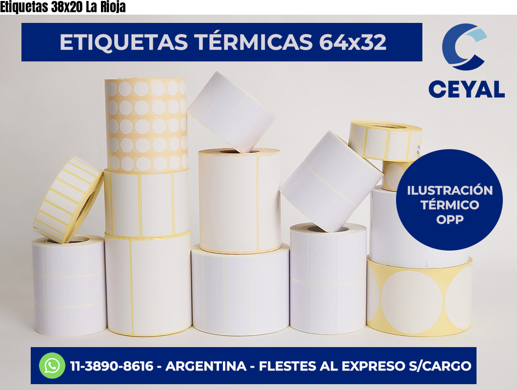 Etiquetas 38x20 La Rioja