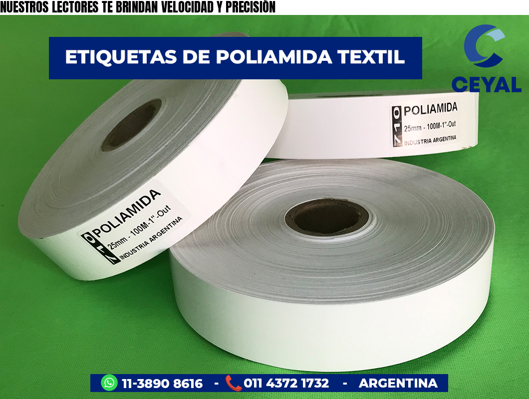 NUESTROS LECTORES TE BRINDAN VELOCIDAD Y PRECISIÓN