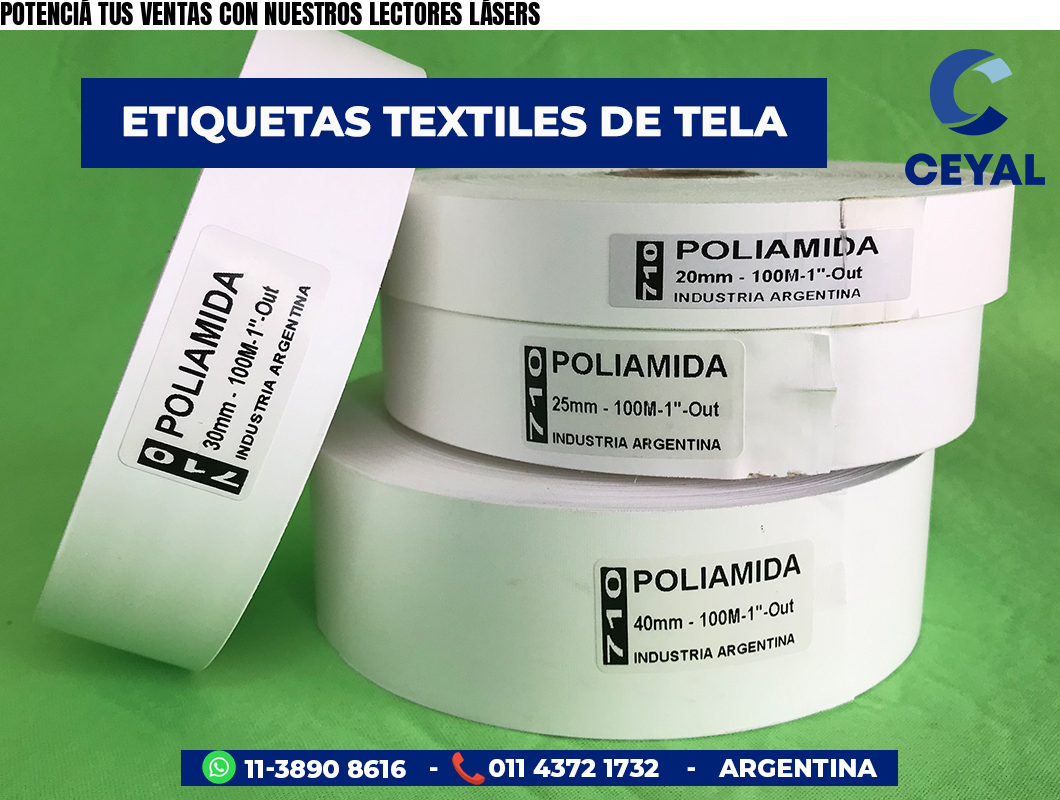POTENCIÁ TUS VENTAS CON NUESTROS LECTORES LÁSERS