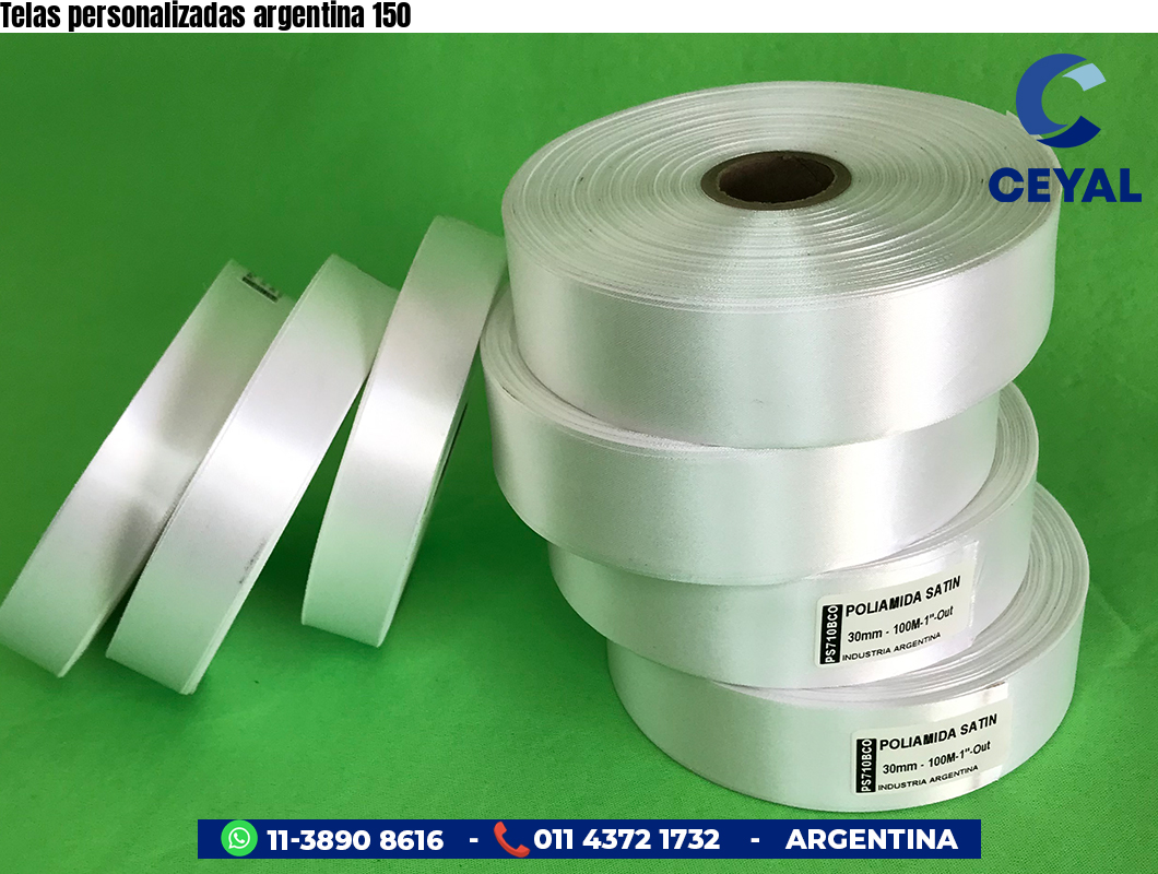 Telas personalizadas argentina 150
