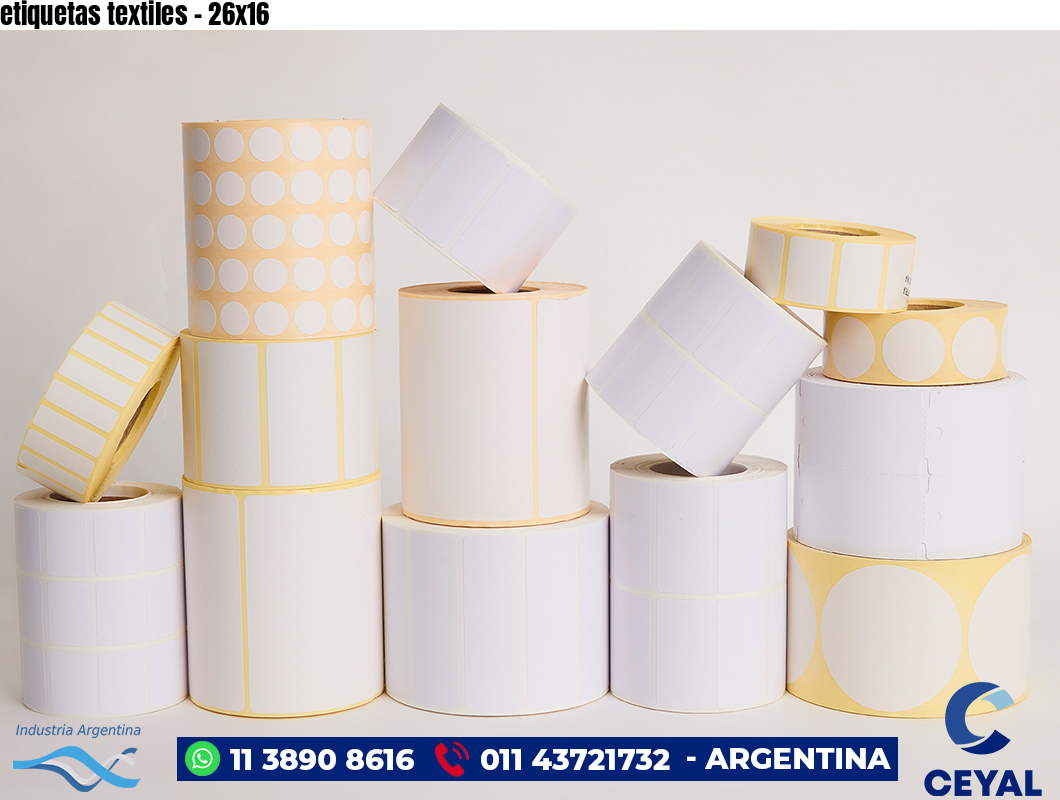 etiquetas textiles - 26x16