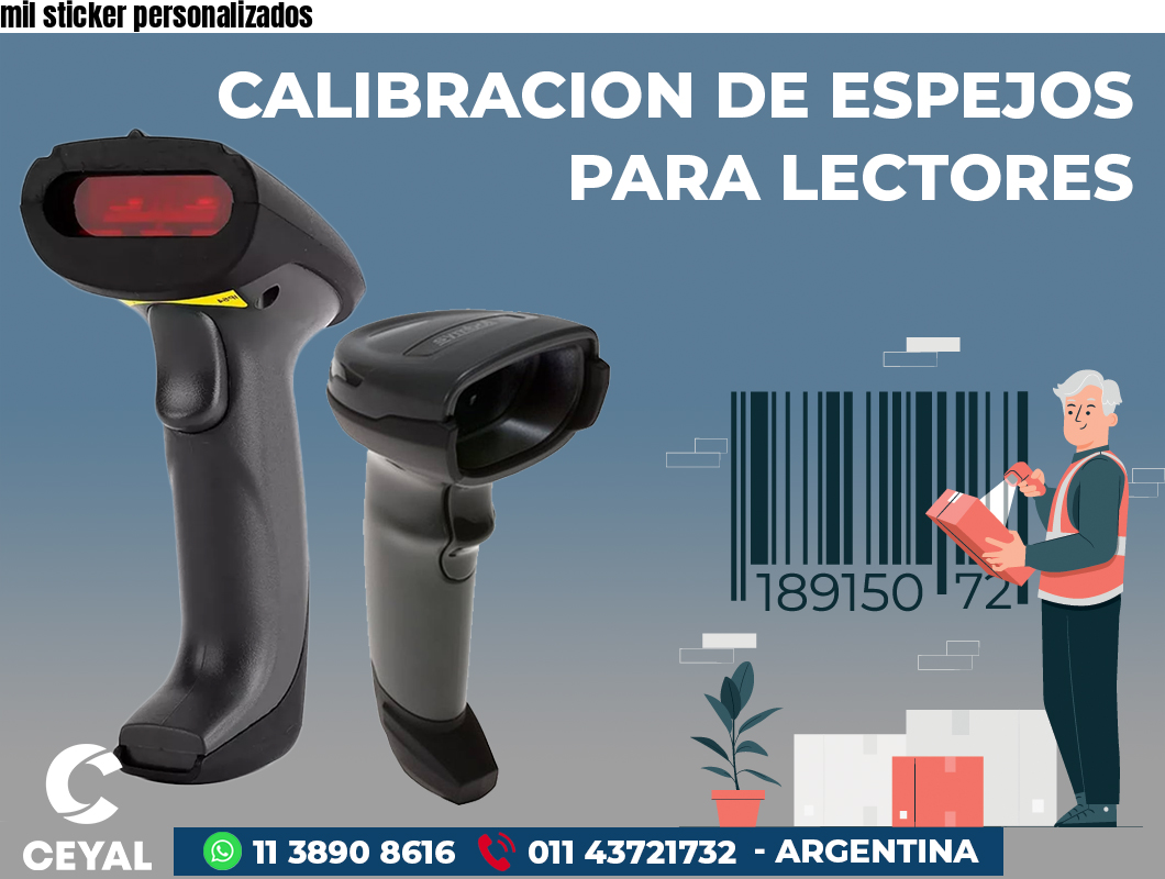 mil sticker personalizados 