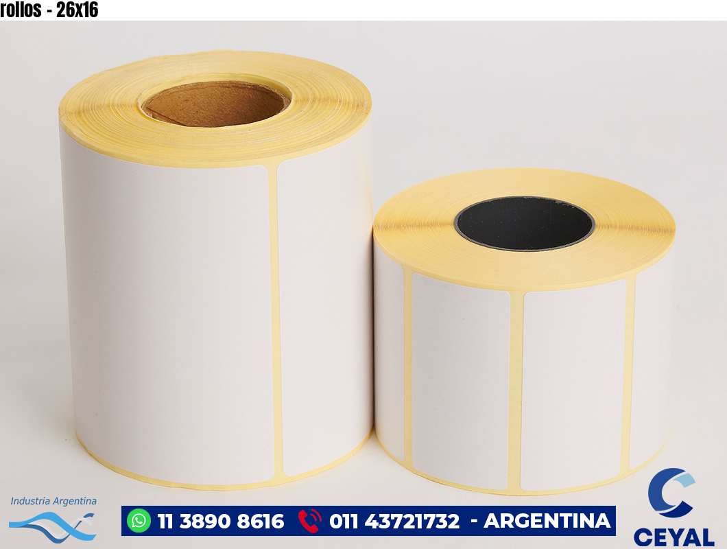 rollos - 26x16