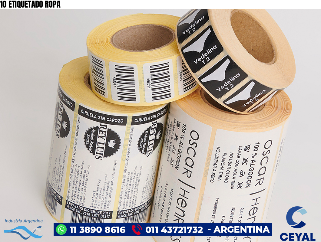 10 ETIQUETADO ROPA