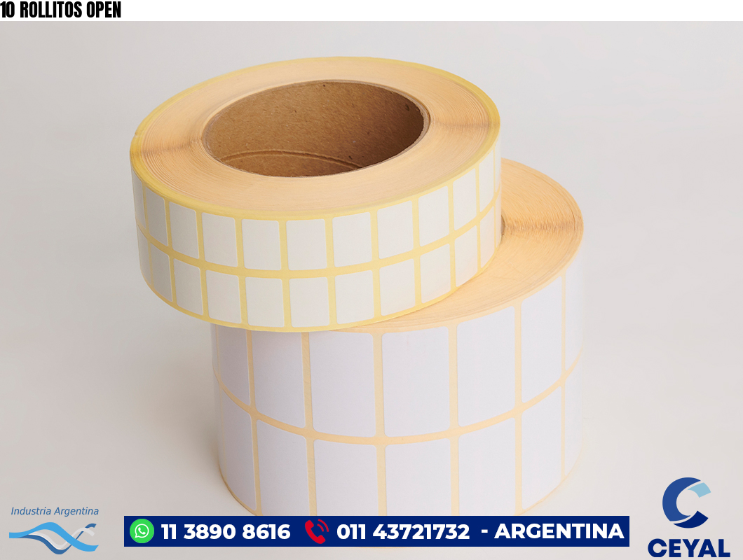 10 ROLLITOS OPEN