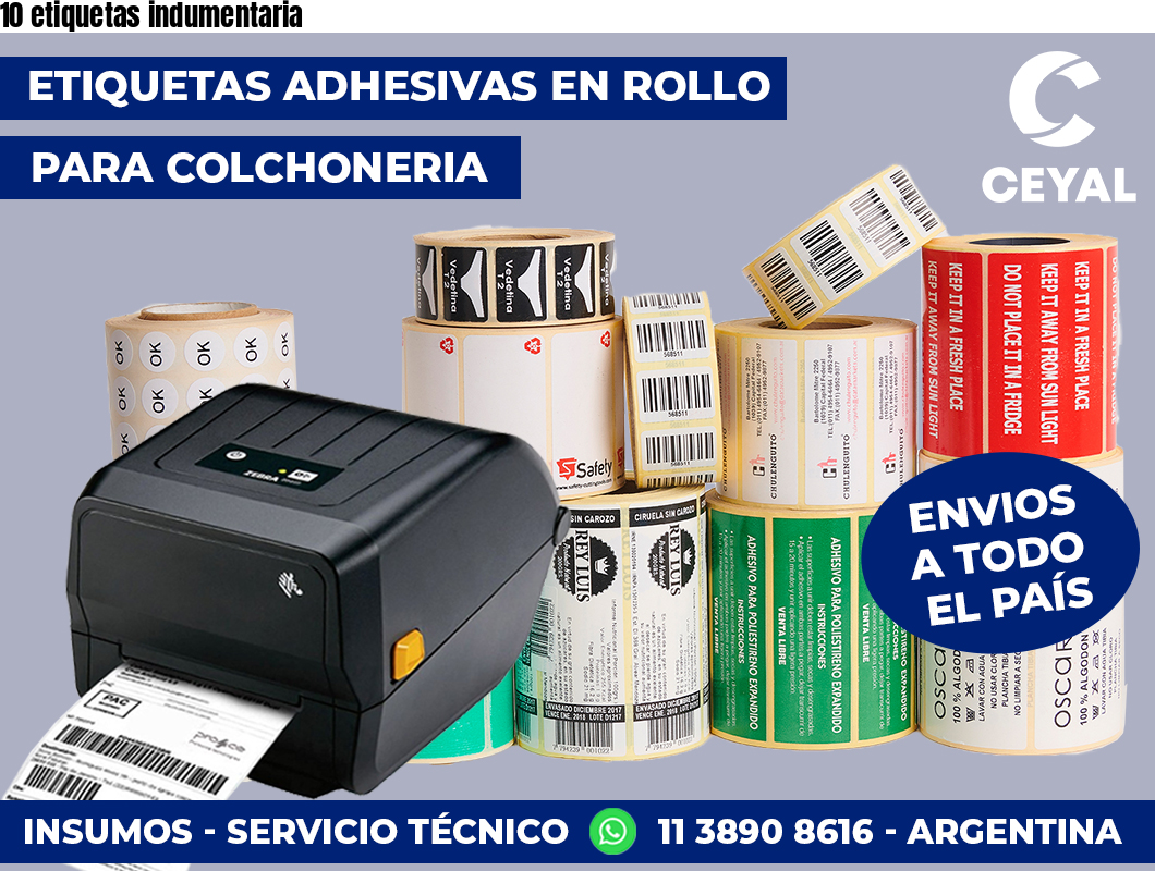 10 etiquetas indumentaria