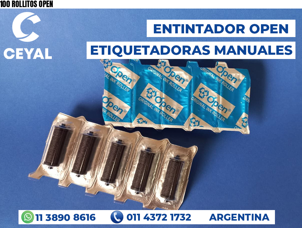 100 ROLLITOS OPEN