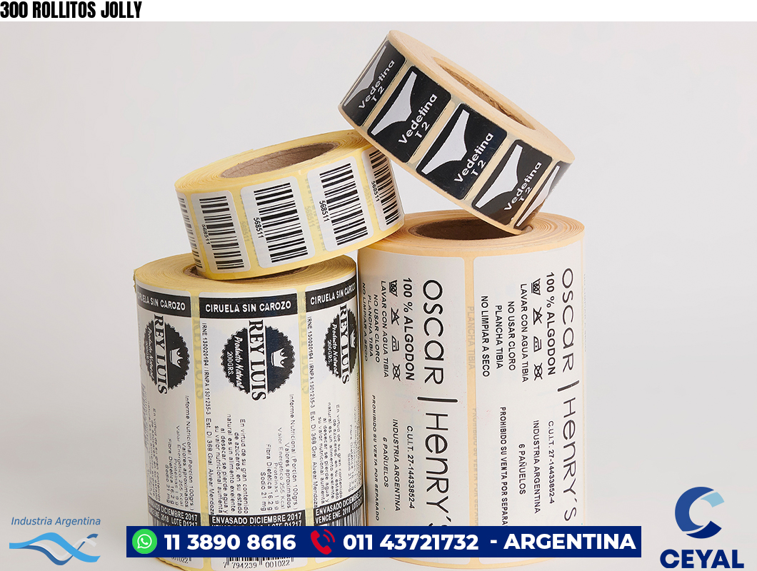 300 ROLLITOS JOLLY