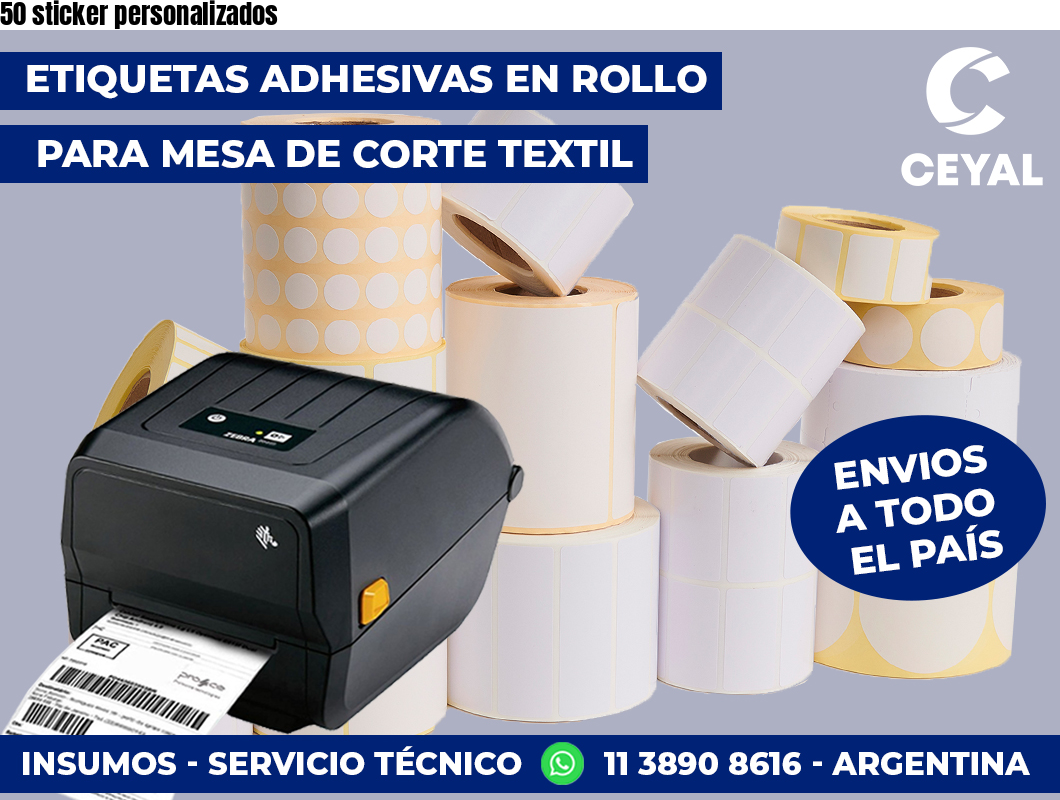 50 sticker personalizados