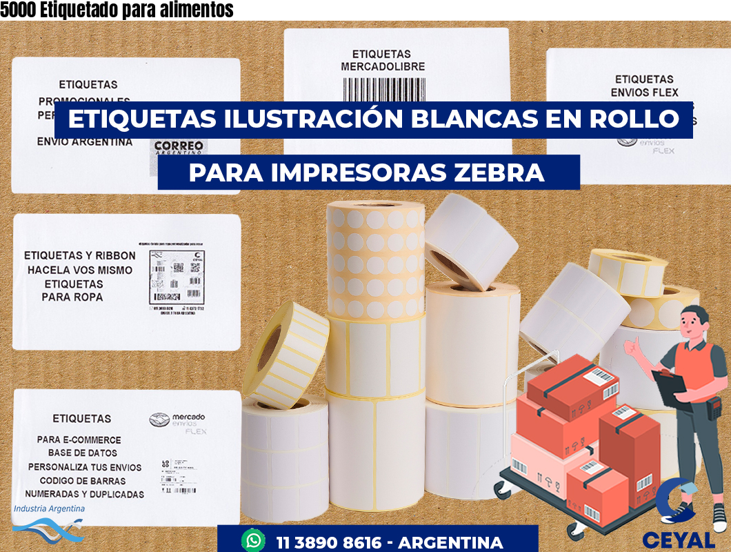 5000 Etiquetado para alimentos