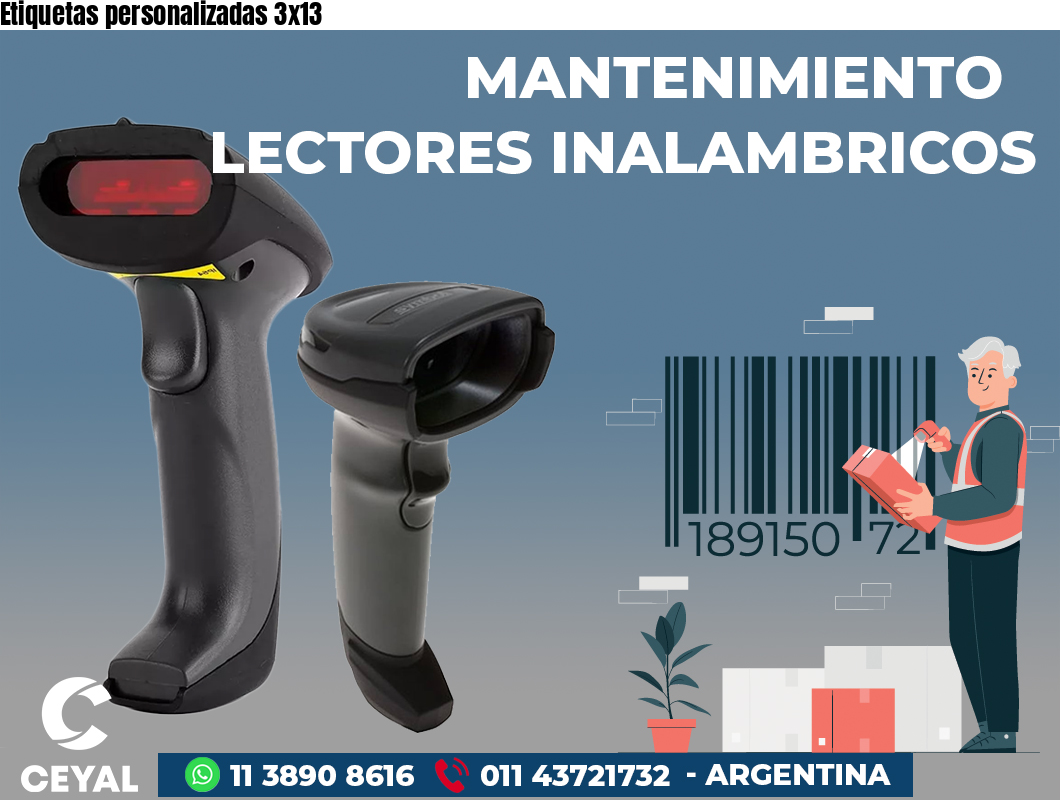 Etiquetas personalizadas 3x13