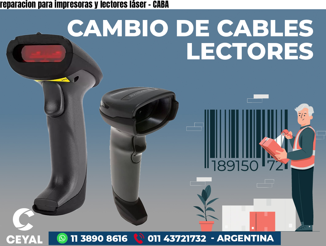 reparacion para impresoras y lectores láser - CABA