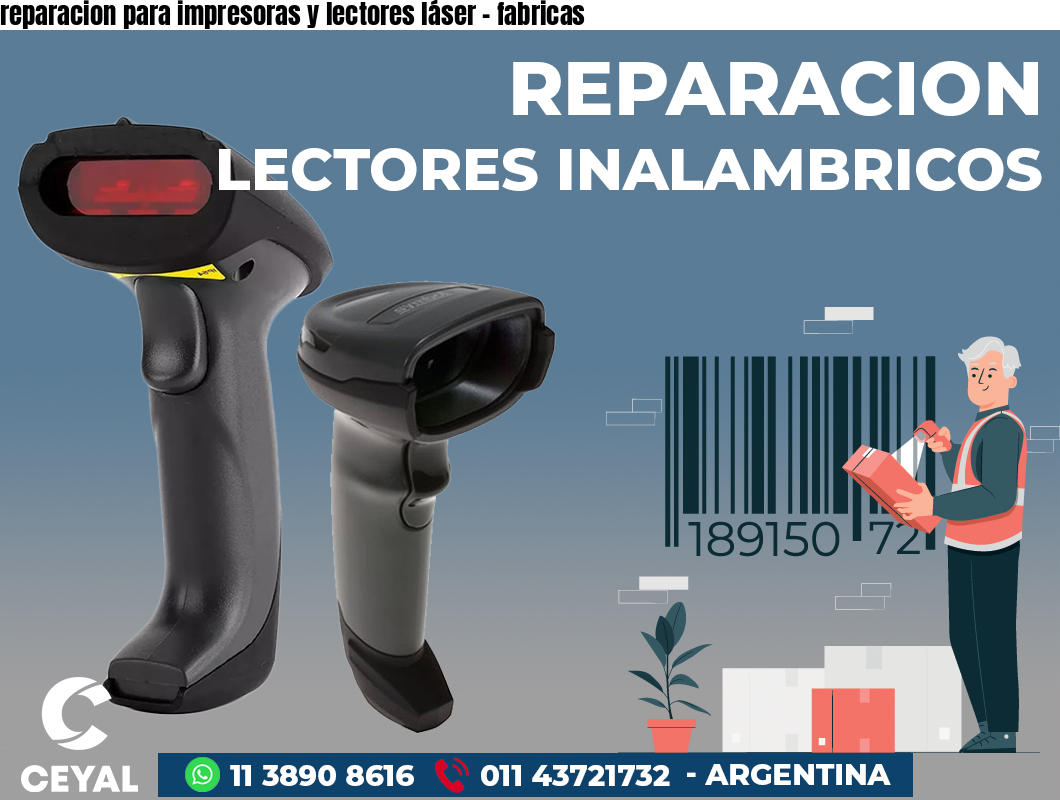 reparacion para impresoras y lectores láser - fabricas