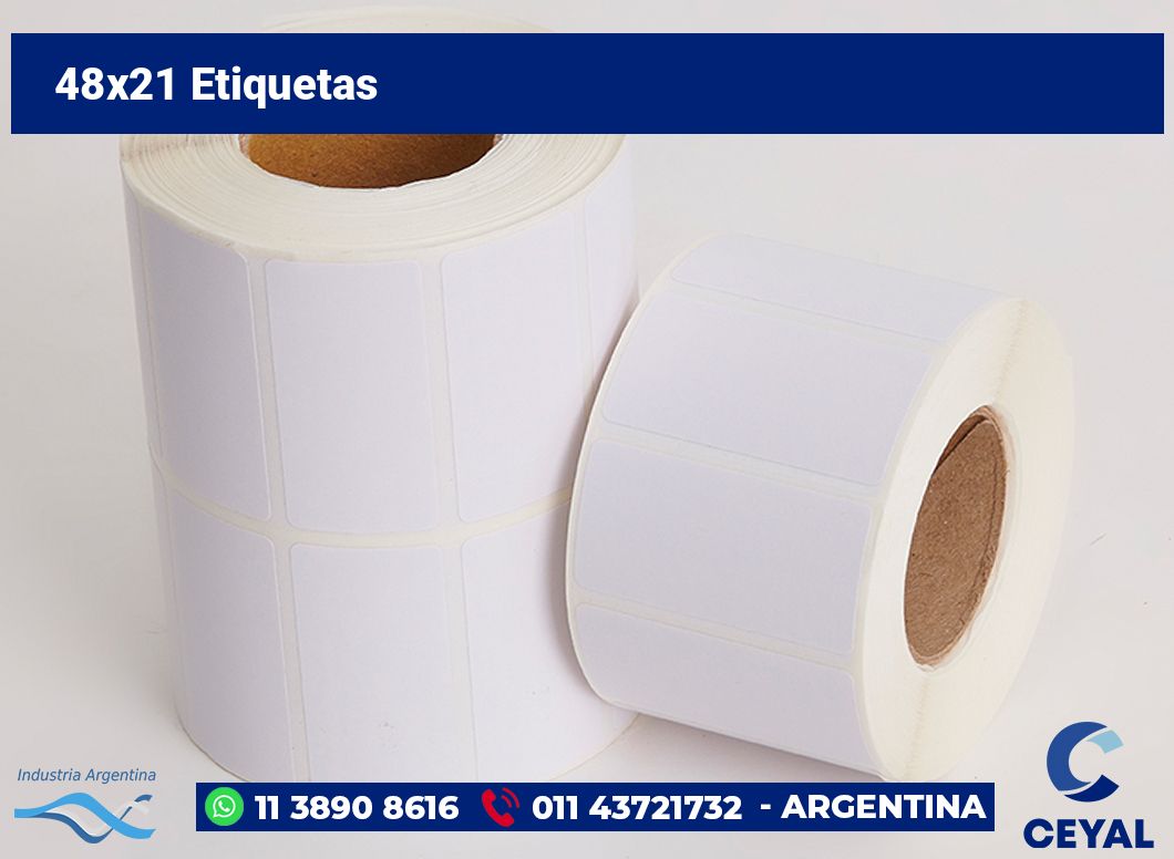 48x21 Etiquetas