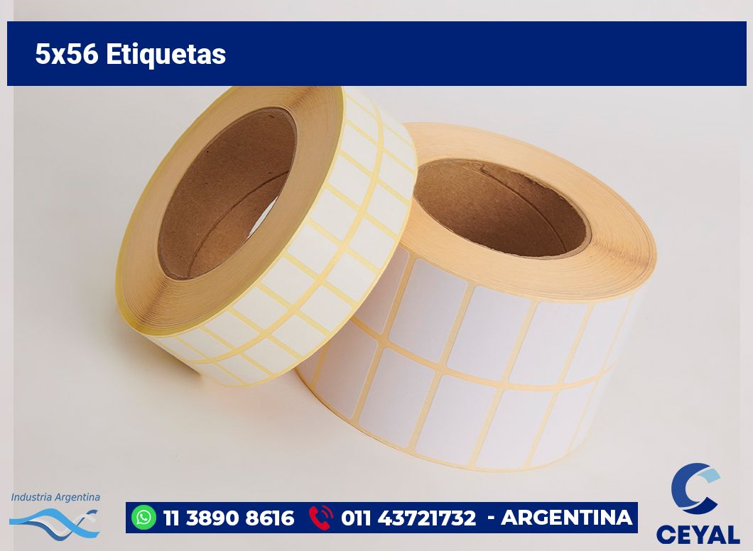 5x56 Etiquetas
