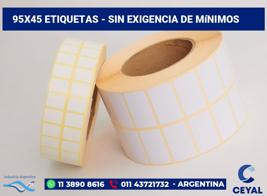 95×45 Etiquetas