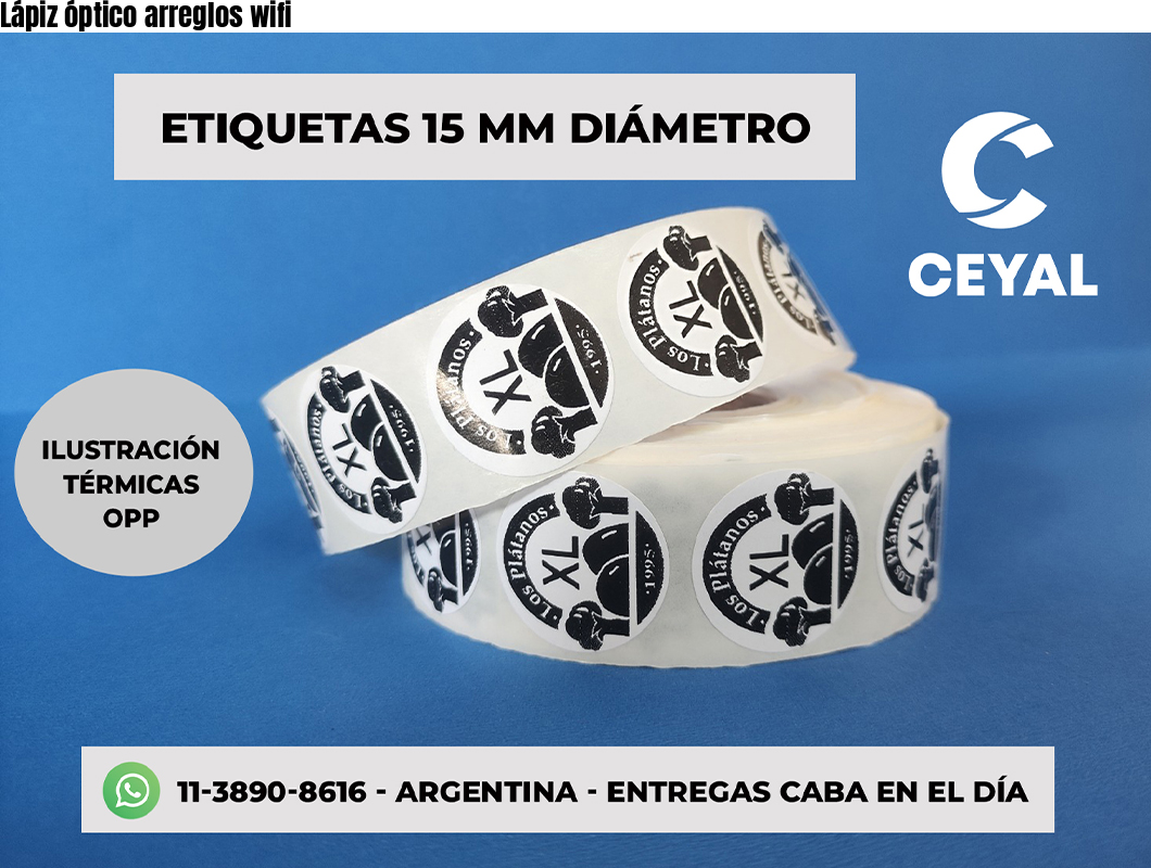 Lápiz óptico arreglos wifi