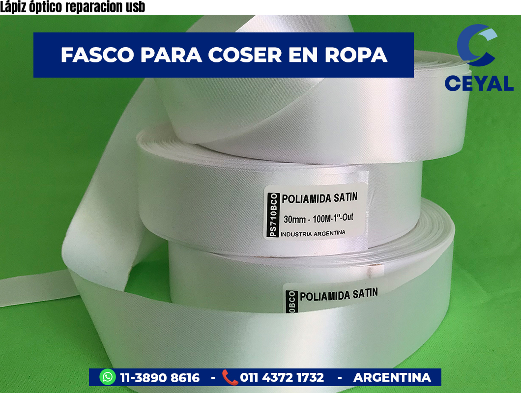 Lápiz óptico reparacion usb