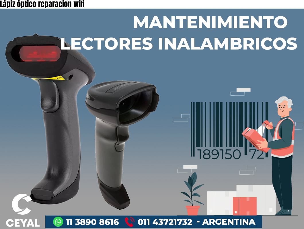 Lápiz óptico reparacion wifi