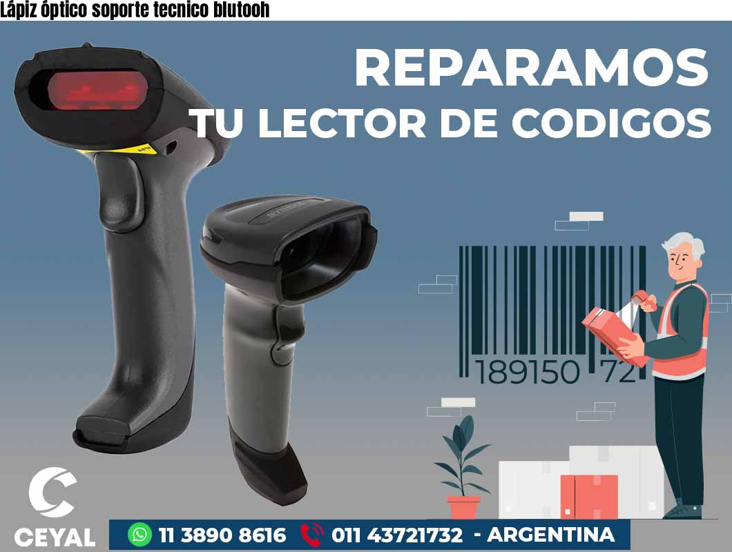 Lápiz óptico soporte tecnico blutooh