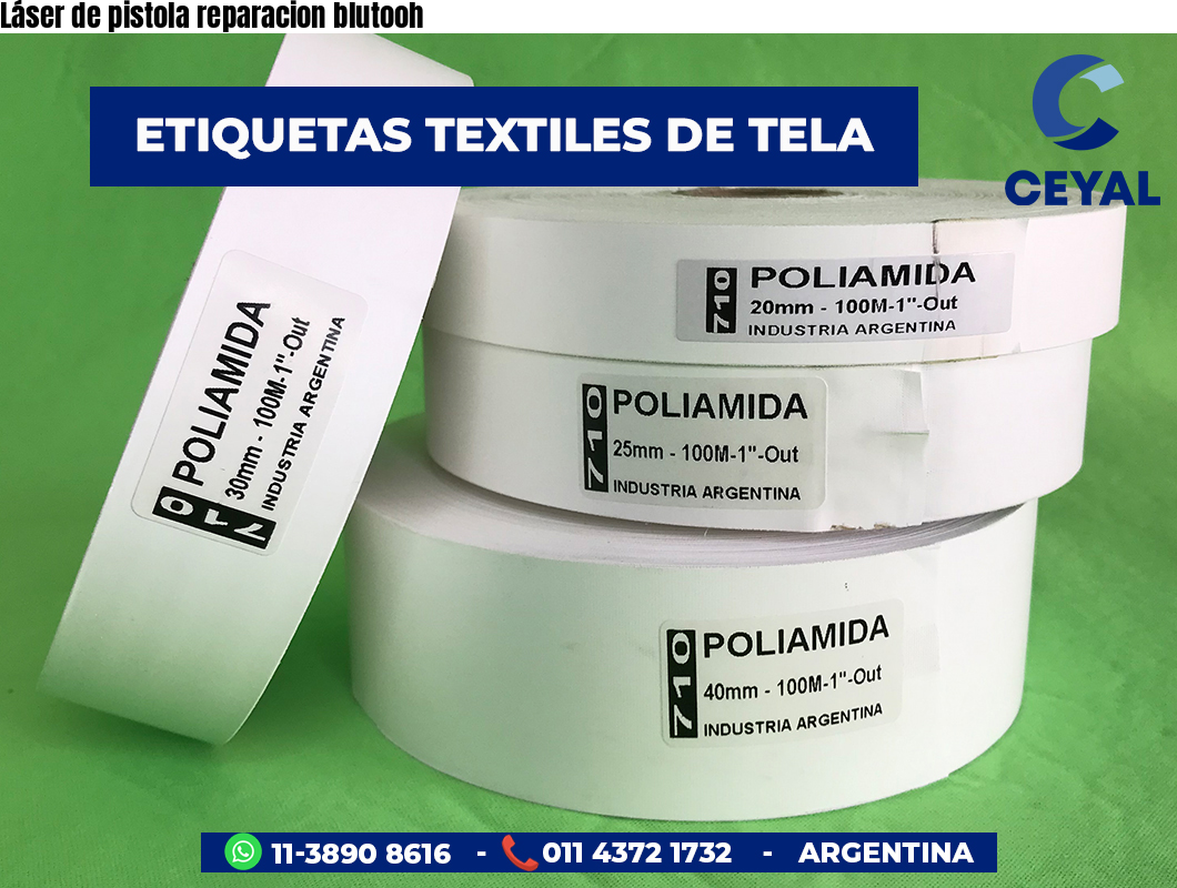 Láser de pistola reparacion blutooh