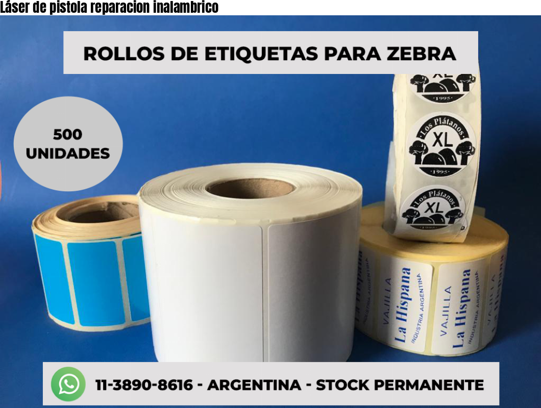 Láser de pistola reparacion inalambrico