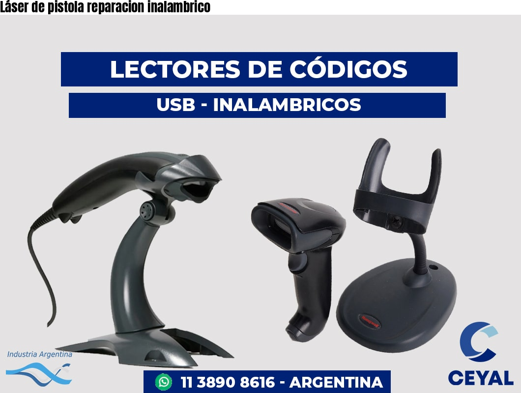 Láser de pistola reparacion inalambrico