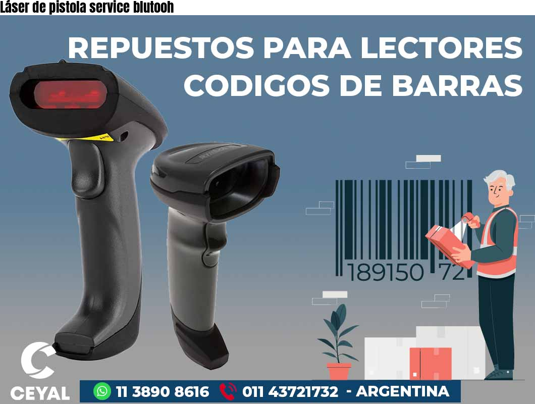 Láser de pistola service blutooh