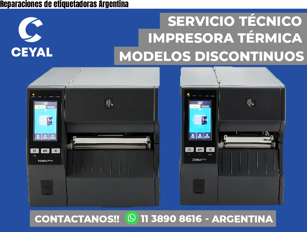 Reparaciones de etiquetadoras Argentina