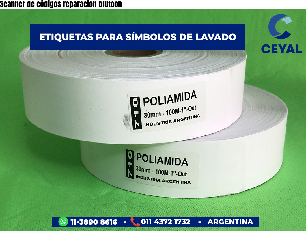 Scanner de códigos reparacion blutooh