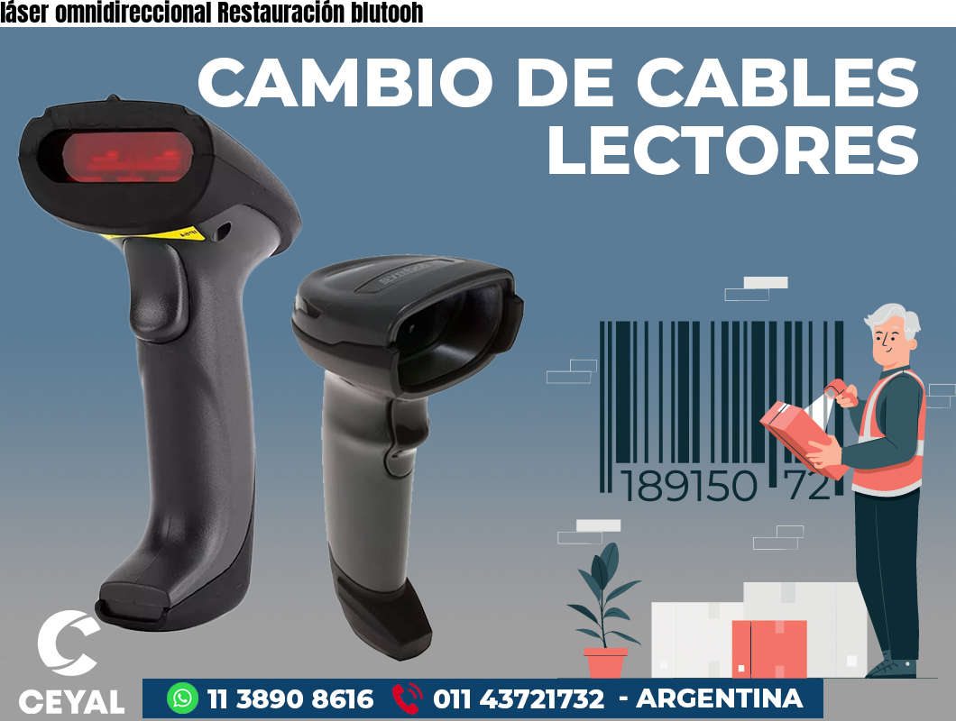 láser omnidireccional Restauración blutooh