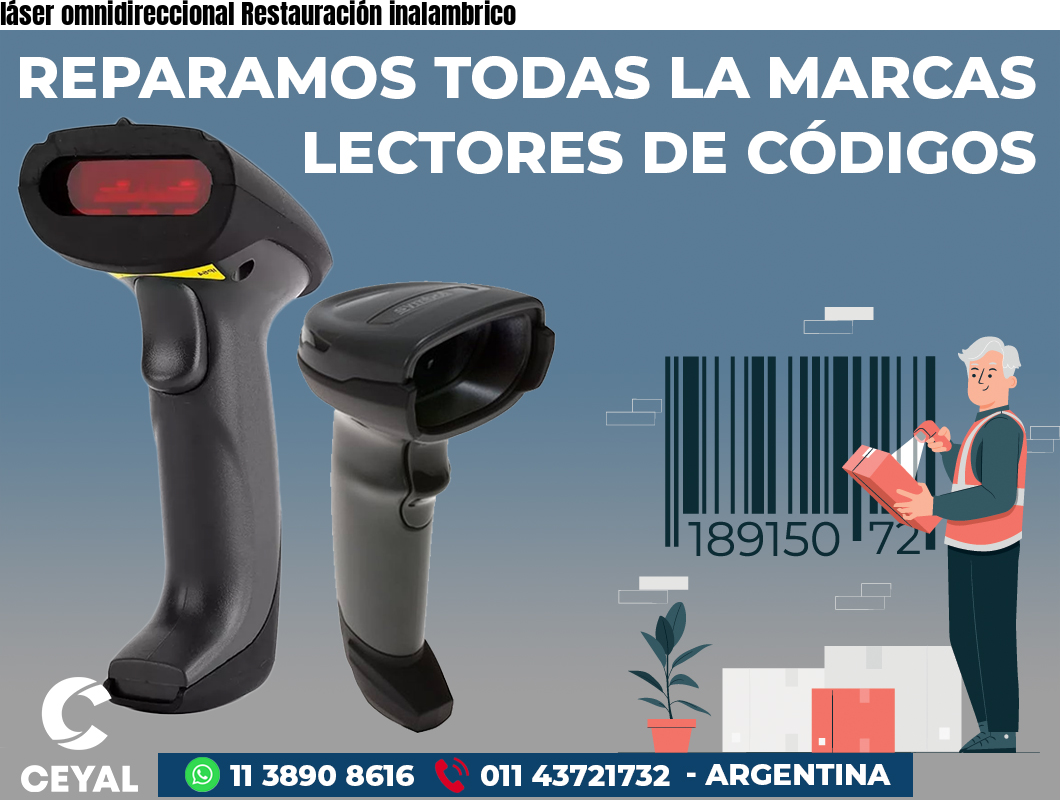 láser omnidireccional Restauración inalambrico