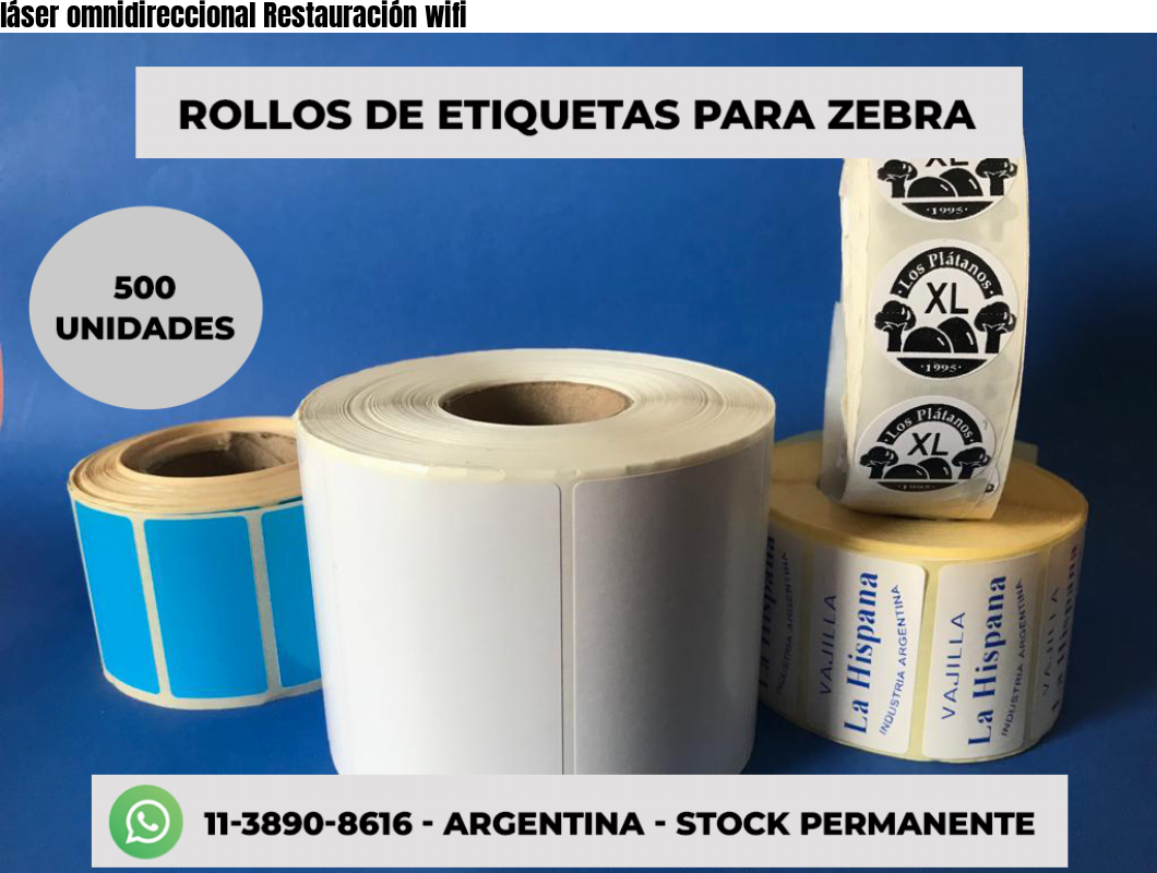 láser omnidireccional Restauración wifi
