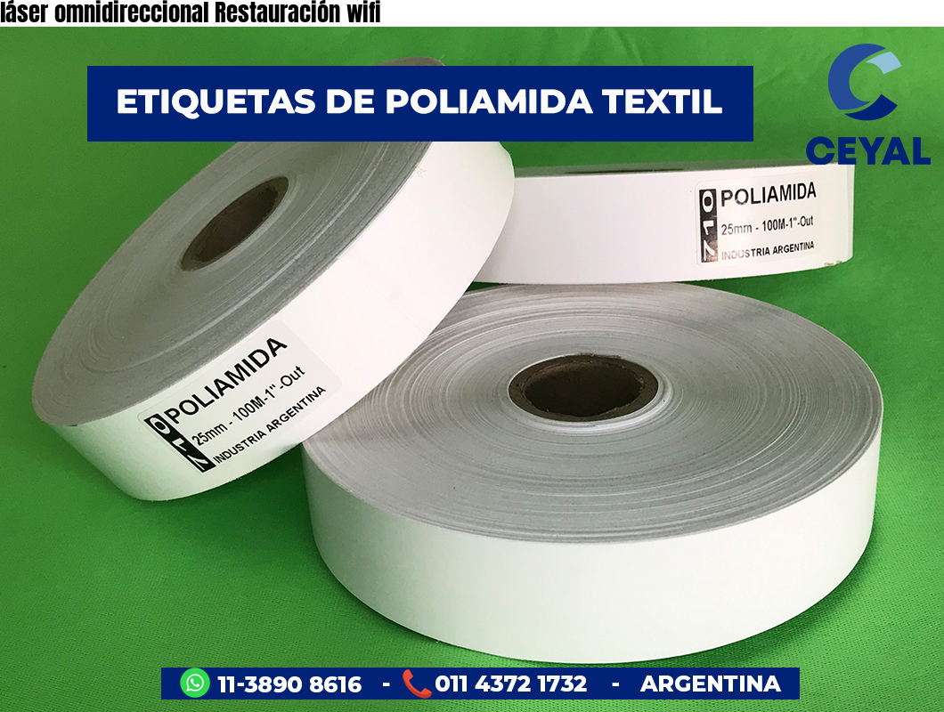 láser omnidireccional Restauración wifi