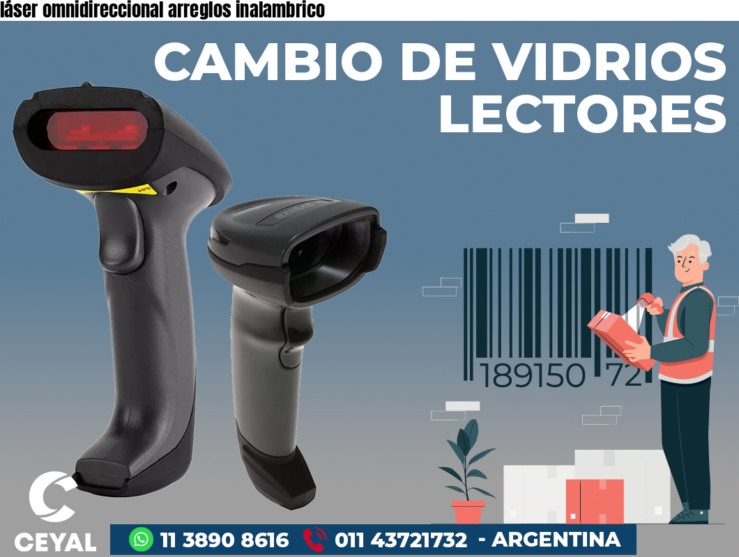 láser omnidireccional arreglos inalambrico